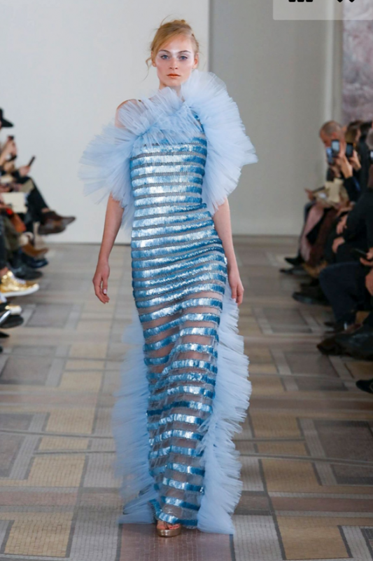 Anna-Sophia Evers for Georges Chakra Spring 2020 Couture 