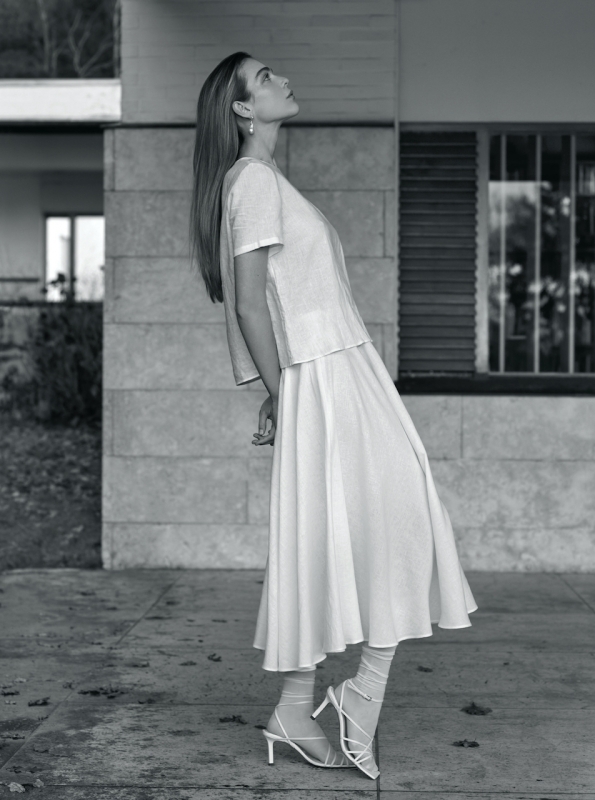 Kim Noorda for Italian Marie Claire, Photographer Mel Karch, Stylist Maria Giulia Riva, Make-up Tiina Roivainen, Hair Shuhei Nishimura 