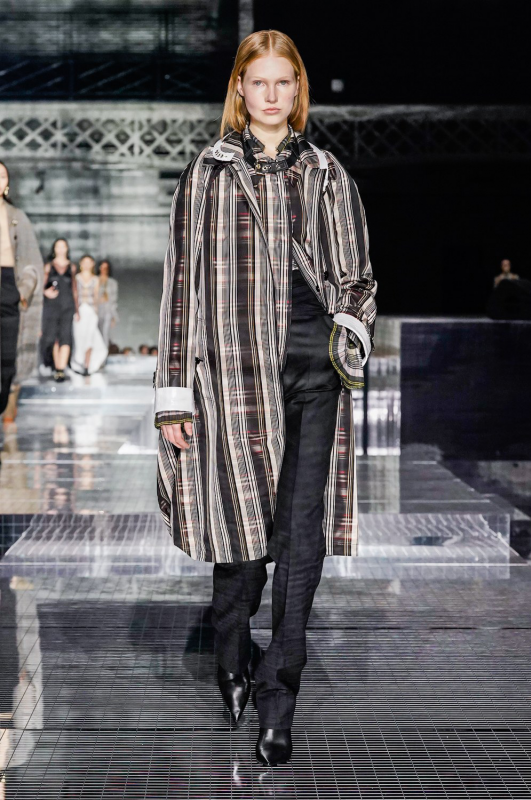 Beyond happy with Levi Achthoven her exclusive show debut for Burberry Fall 2020 RTW by Riccardo Tisci, Casting Italia3bis, Hair Guido, Make-up Pat McGrath 