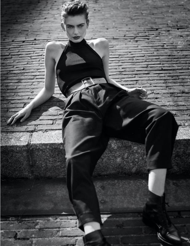Impressive shoot Hanna Verhees captures by Alek for Vestal Magazine, Hair Hester Wernert, Make-up Anita Jolles, Styling Tricja Styling 