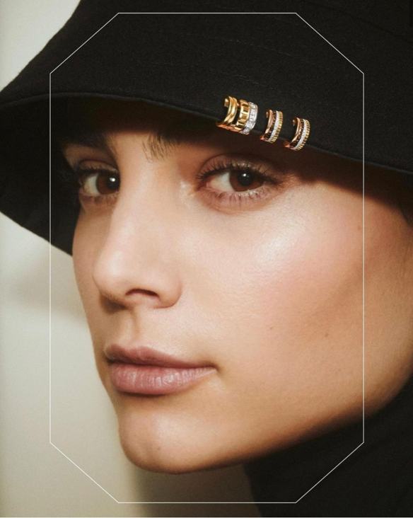 Romy Schönberger for Boucheron, Photographer Lukasz Pukoweic, Stylist Virginie Benarroch, Hair Laurent Philippon, Make-up Karin Rahman 