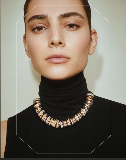 Romy Schönberger for Boucheron, Photographer Lukasz Pukoweic, Stylist Virginie Benarroch, Hair Laurent Philippon, Make-up Karin Rahman 