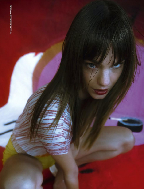 Estella Boersma for Glamcult, Photographer Debora Brune, Stylist Max Katt, Hair Dennis Brandt, Make-up Philipp Verheyen 