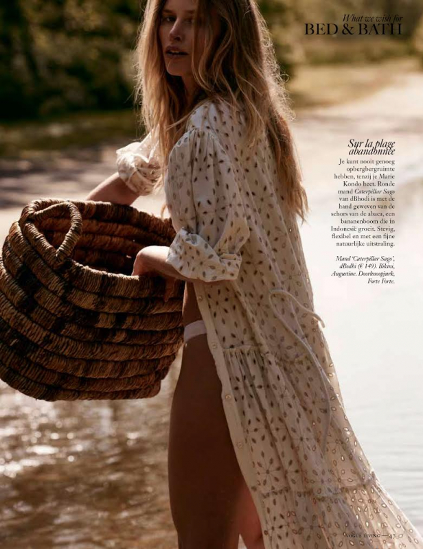 Fresh beauty Annemara for Vogue Living, Photographer Paul Bellaart, Styling Valerie van der Werf, hair and make-up Kimm Bakkers 