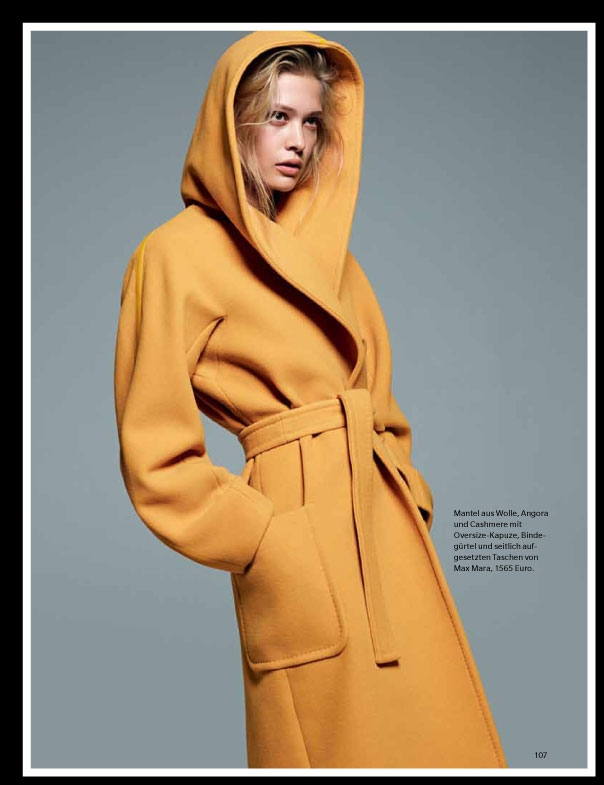 Rianne Haspels for Myself German September 2013 photographer Tobias Lundkvist 